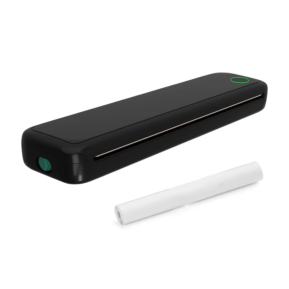 A4 Portable Thermal Printer Inkless BT Thermal A4 Mobile Printer with Printing Paper Min Portable A4 Label Maker Home Office Use