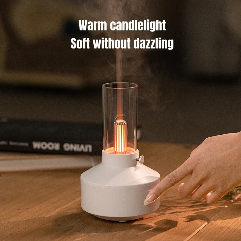 Retro Aroma Diffusers & Humidifiers – Kerosene Lamps Style, USB