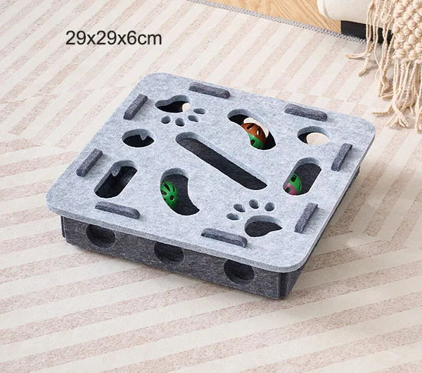 Cat Puzzle Maze Toy Kit with Bell Ball – Interactive & Fun