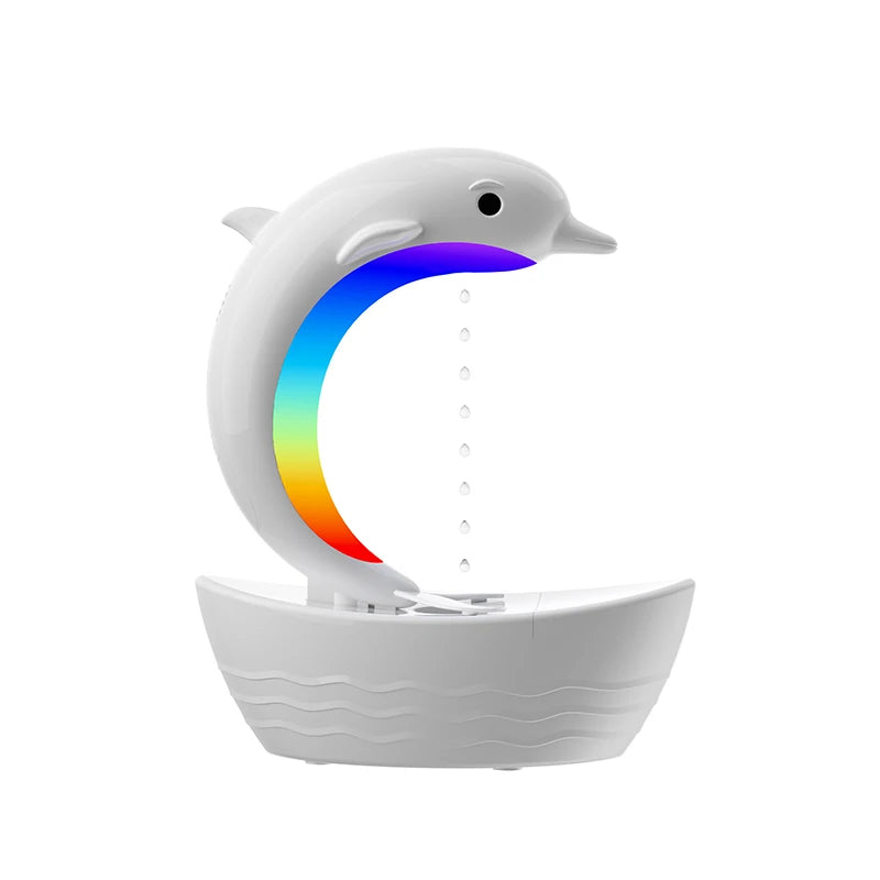 Dolphin Dreamscape Anti-Gravity Humidifier + Bluetooth Speaker & Mood Light