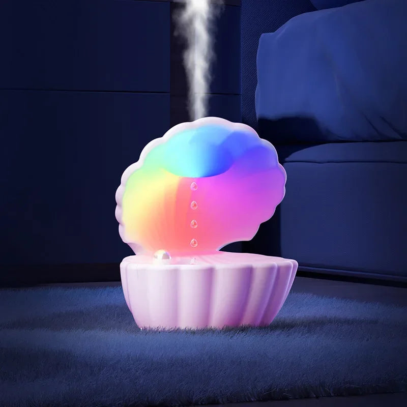 Shell Anti-Gravity Humidifier & Audio with RGB Light