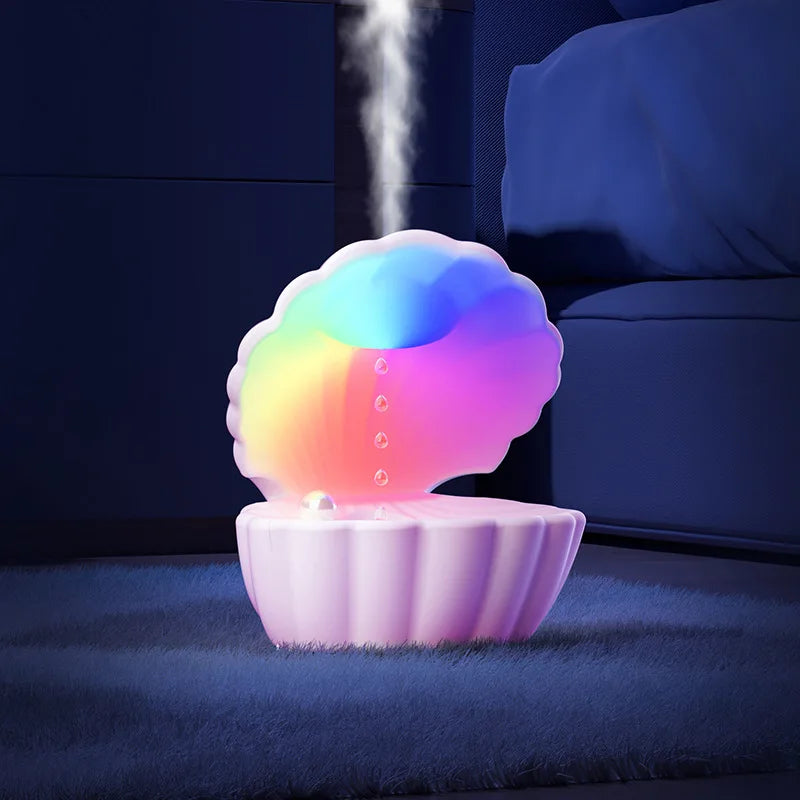 Shell Anti-Gravity Humidifier & Audio with RGB Light