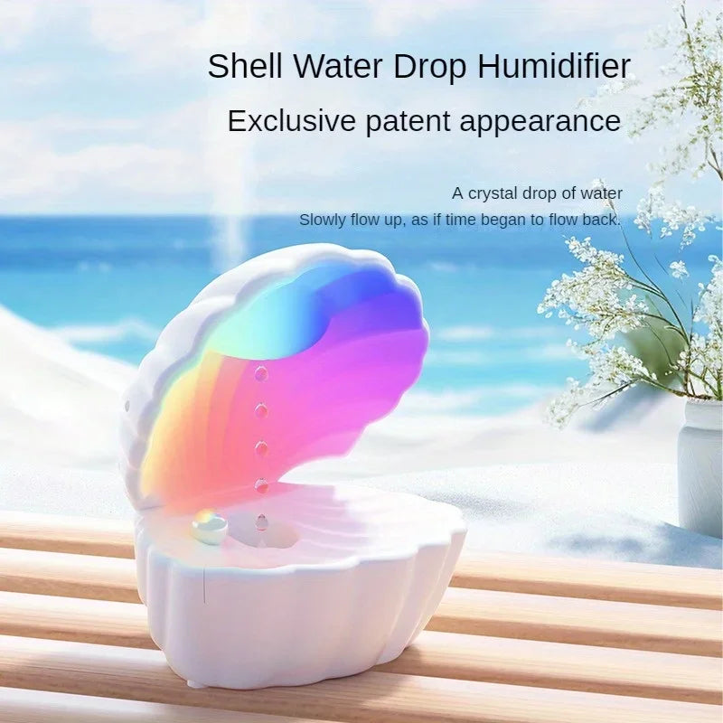 Shell Anti-Gravity Humidifier & Audio with RGB Light
