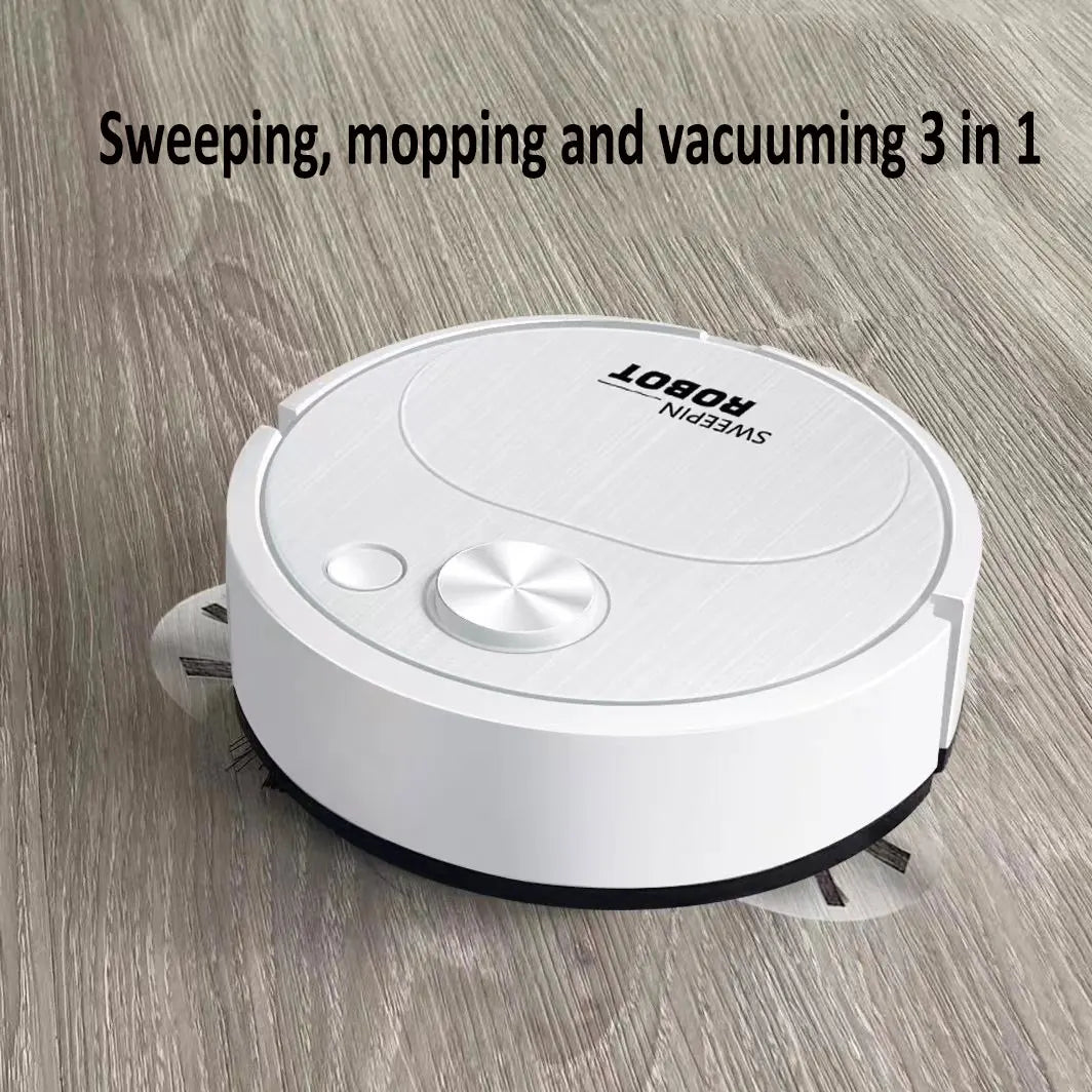 Smart USB Robot Vacuum Cleaner – 3-in-1, 1500Pa