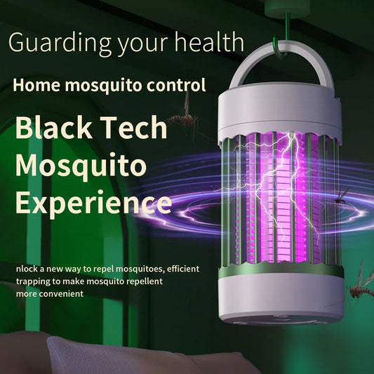 Electric Anti Mosquito Bulb Lamp Outdoor Portable Camping Indoor Bedroom USB Rechargeable Anti Mosquito Light Insect Trap Zapper