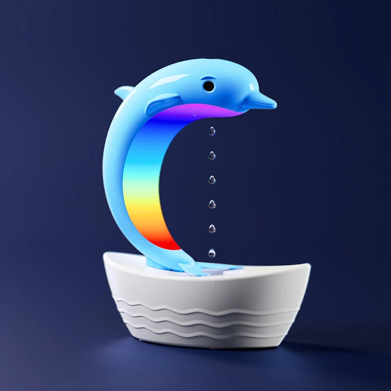 Dolphin Dreamscape Anti-Gravity Humidifier + Bluetooth Speaker & Mood Light