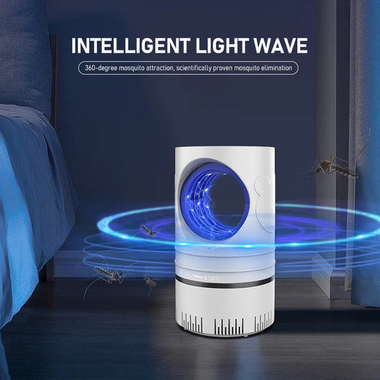 Portable Usb Electric Mosquitoes Killer Lamp Household Indoor Attractant Fly Trap For Mosquitoes Indoor Trap Light Lamp Suction