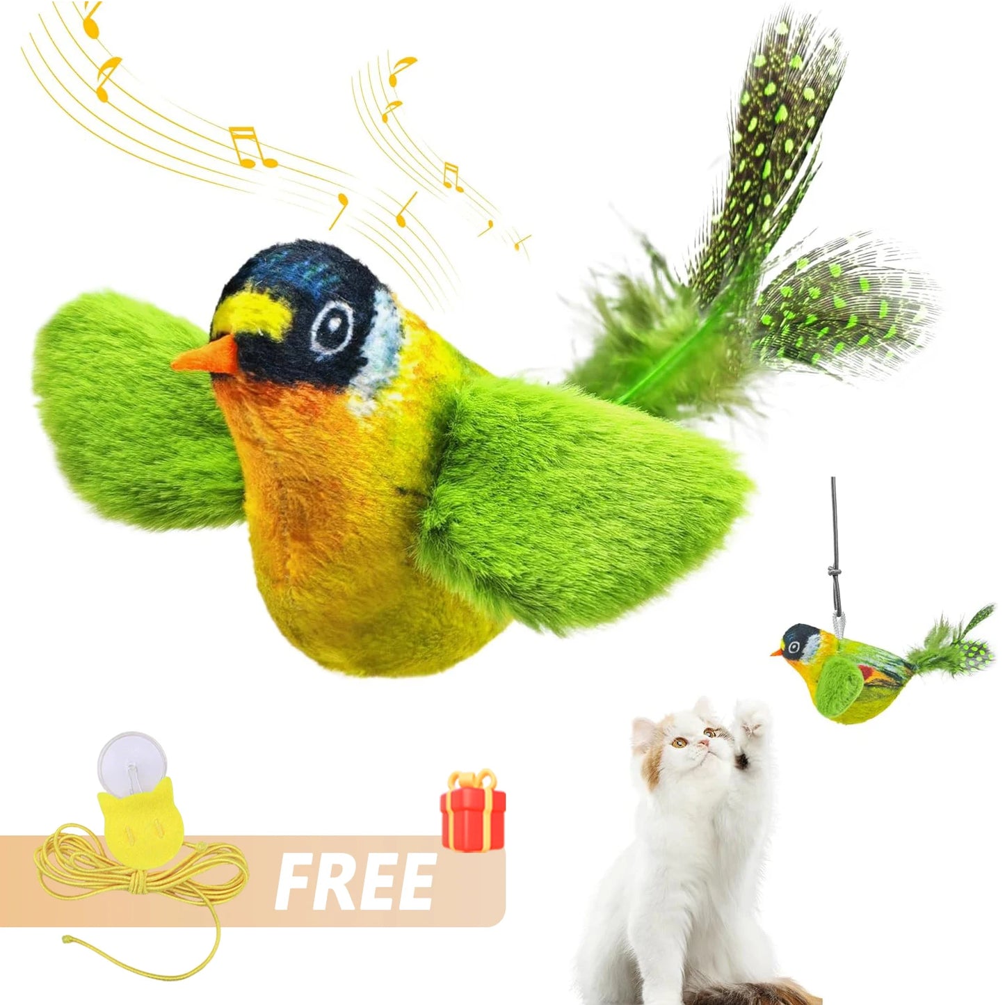 Smart Pet Toy Ball – Automatic Rolling with Tail for Cats & Dogs