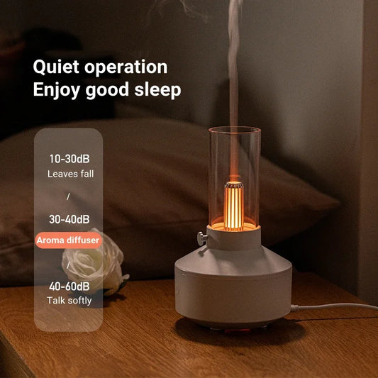 Retro Aroma Diffusers & Humidifiers – Kerosene Lamps Style, USB