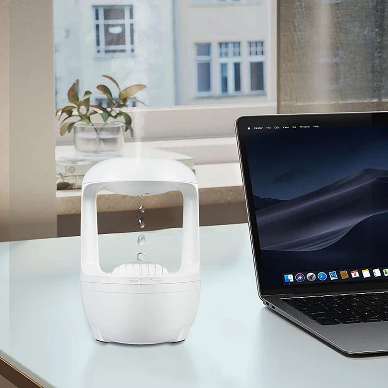 Mini Glow-In-The-Dark Anti-Gravity Humidifier – Whisper Quiet & Compact