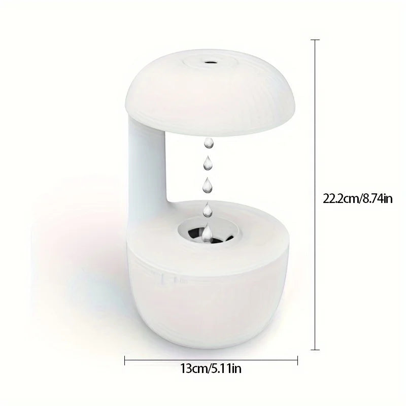 Weightless Water Drop Air Humidifier – Night light & Air Purifiers