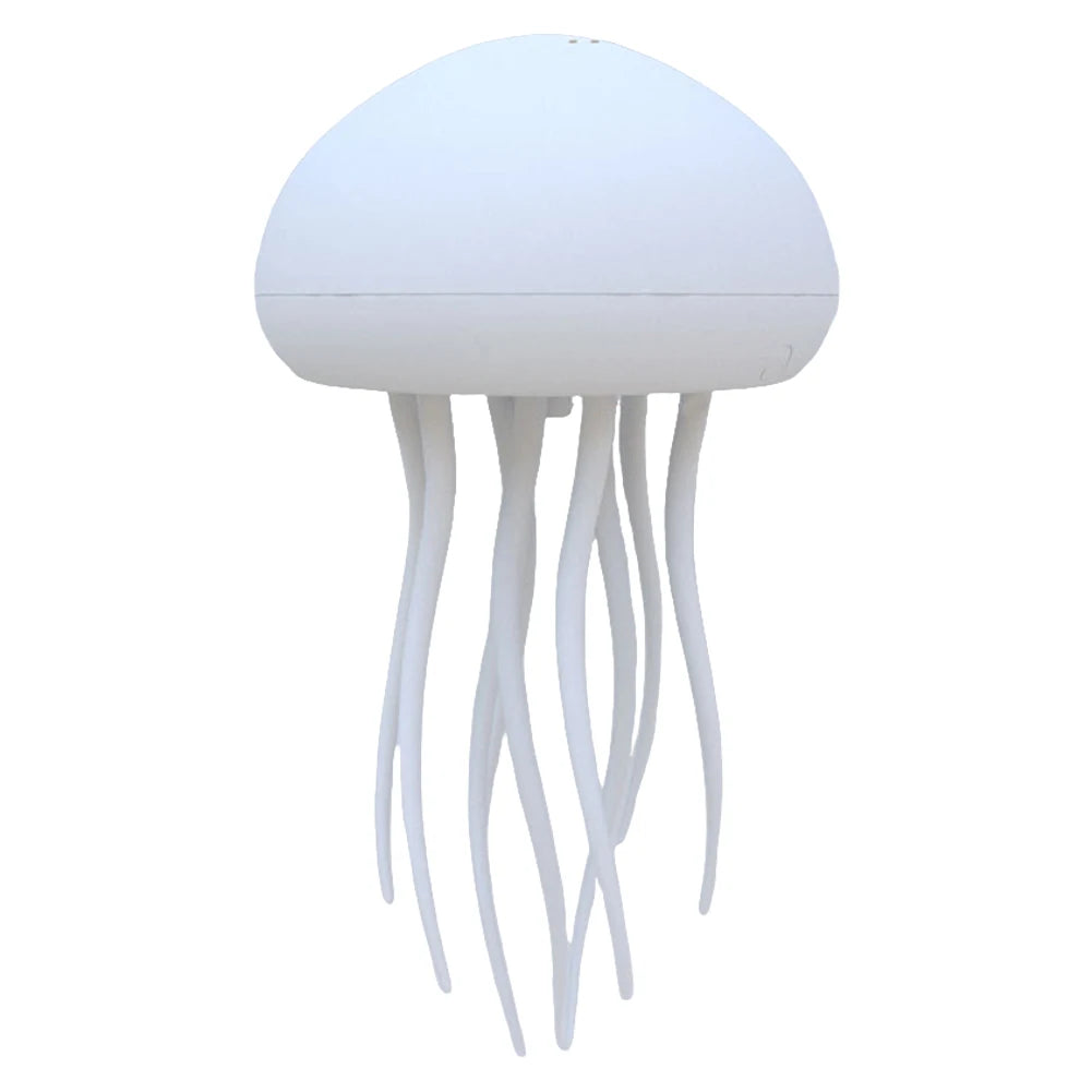 3D Jellyfish Night Light Jellyfish Bedside Lamp Voice Control Creative Sleeping Light with Rotating Tentacles for Desktop