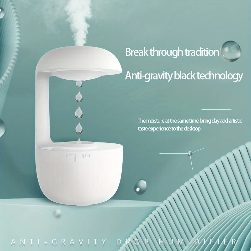 Weightless Water Drop Air Humidifier – Night light & Air Purifiers