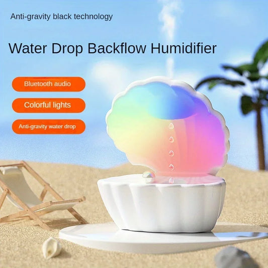 Shell Anti-Gravity Humidifier & Audio with RGB Light